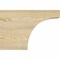 Ekena Millwork Huntington Rough Sawn Rafter Tail, Douglas Fir, 6"W x 12"H x 18"L RFT06X12X18HUN00RDF - alternate 2